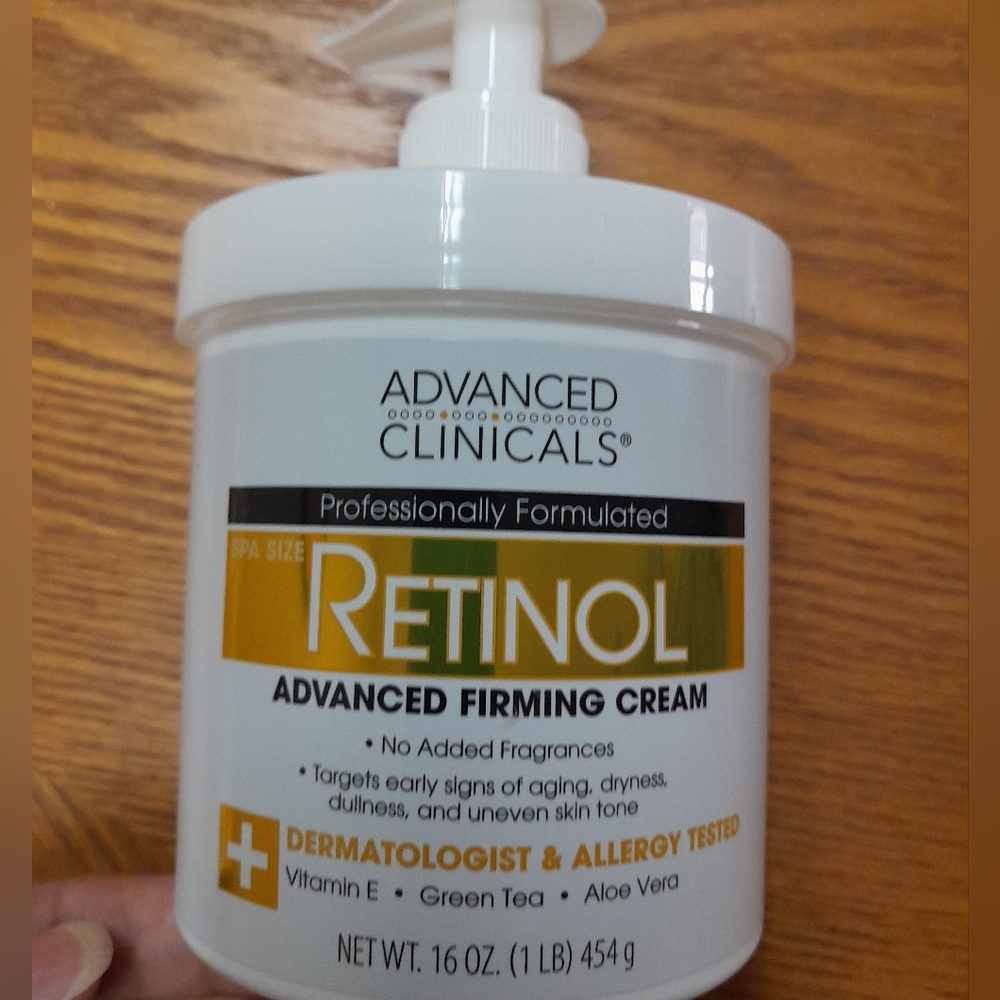 Retinol Firming Cream NWT Size:16oz Advanced Clinicals